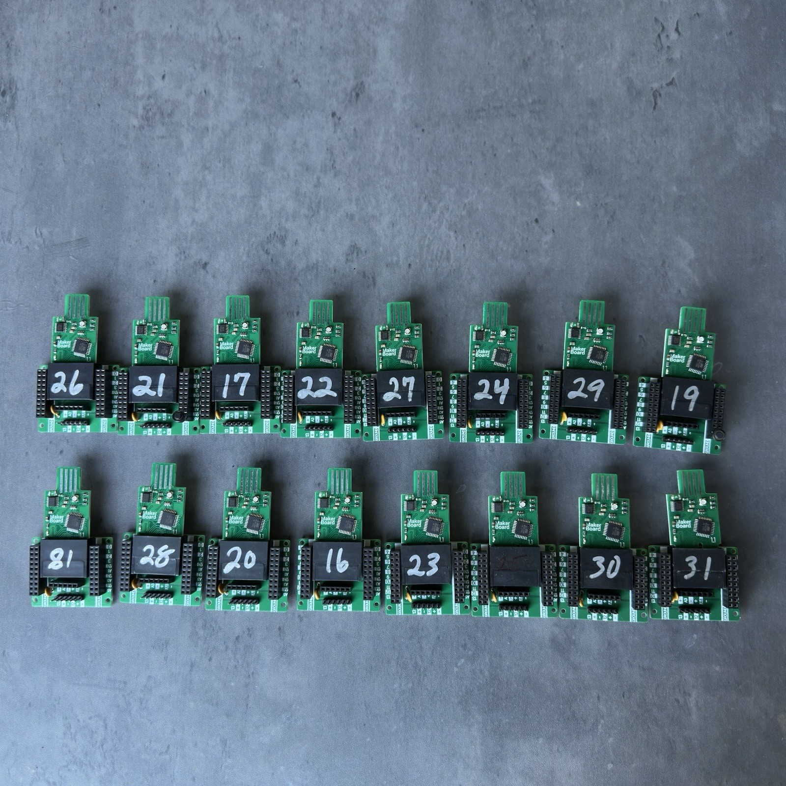 Lot of 16 Let’s Start Coding Maker Boards w/ Mini Carrier v2.0