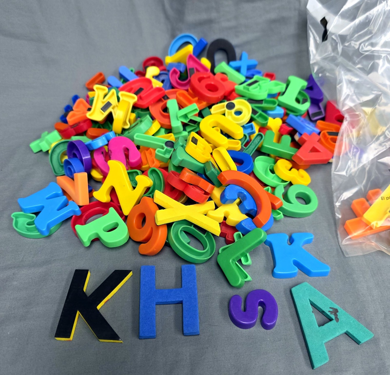 Vtg Magnetic Letters Numbers Homeschool Mixed Fisher Price Tootsietoy Jaru 200+