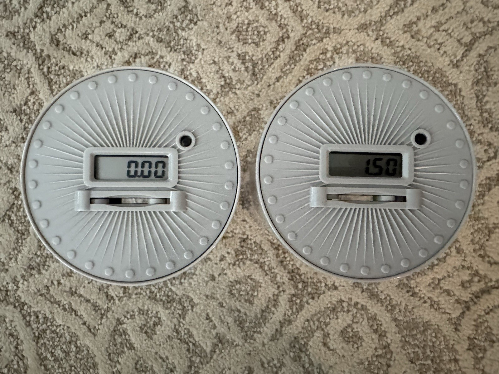 Two Electric Coin Counter Change Money Machine Cash Counting Jar Piggy Banks