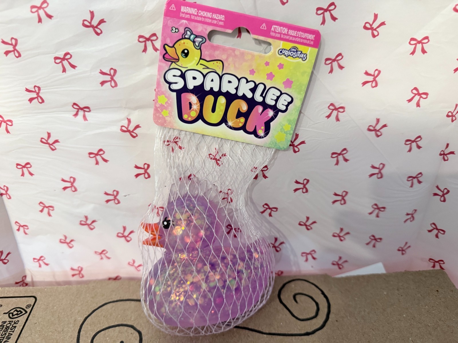 Irre-squish-tible Sqweezy Duck Viral 3 – Colors Bundle Plus 1 Sparklee Duck New