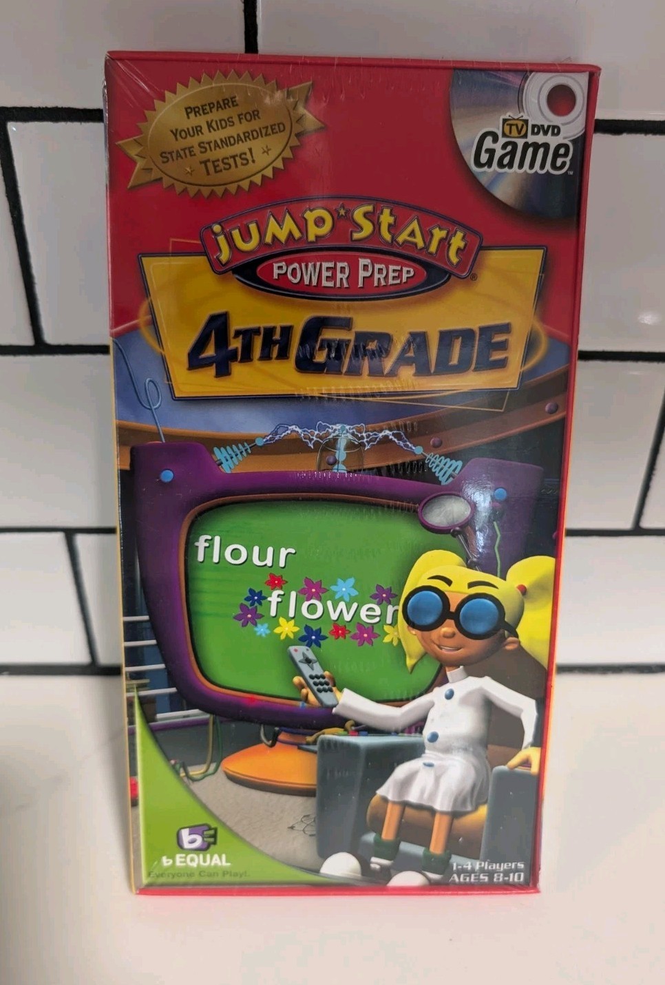 Jump Start 4th Grade TV DVD Game Power Prep NEW Sealed Ages 8-10 Learning Fun