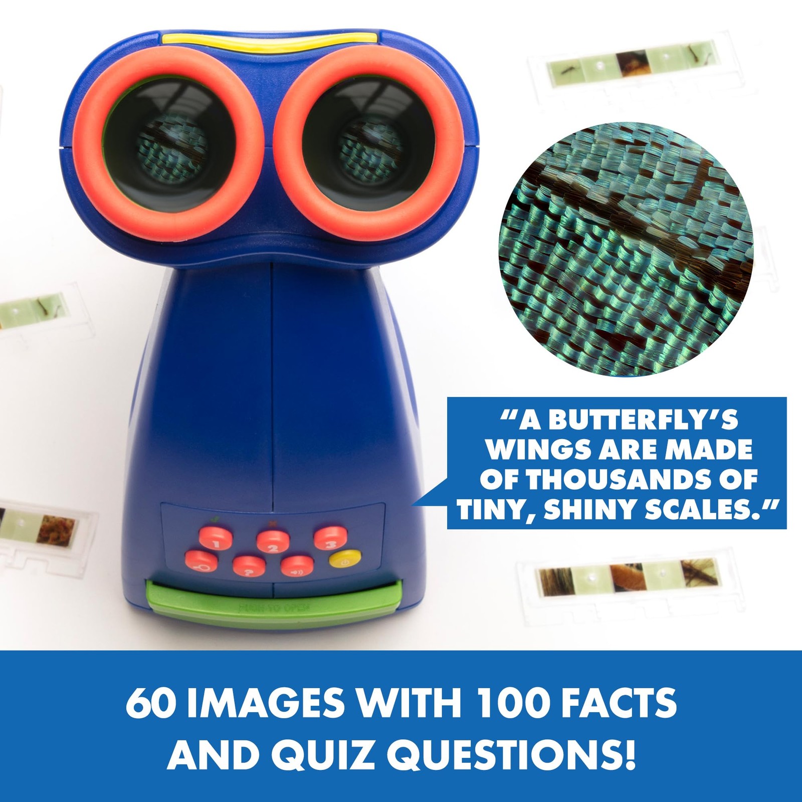 Educational Insights GeoSafari Talking Microscope – Kids Toy MULTI