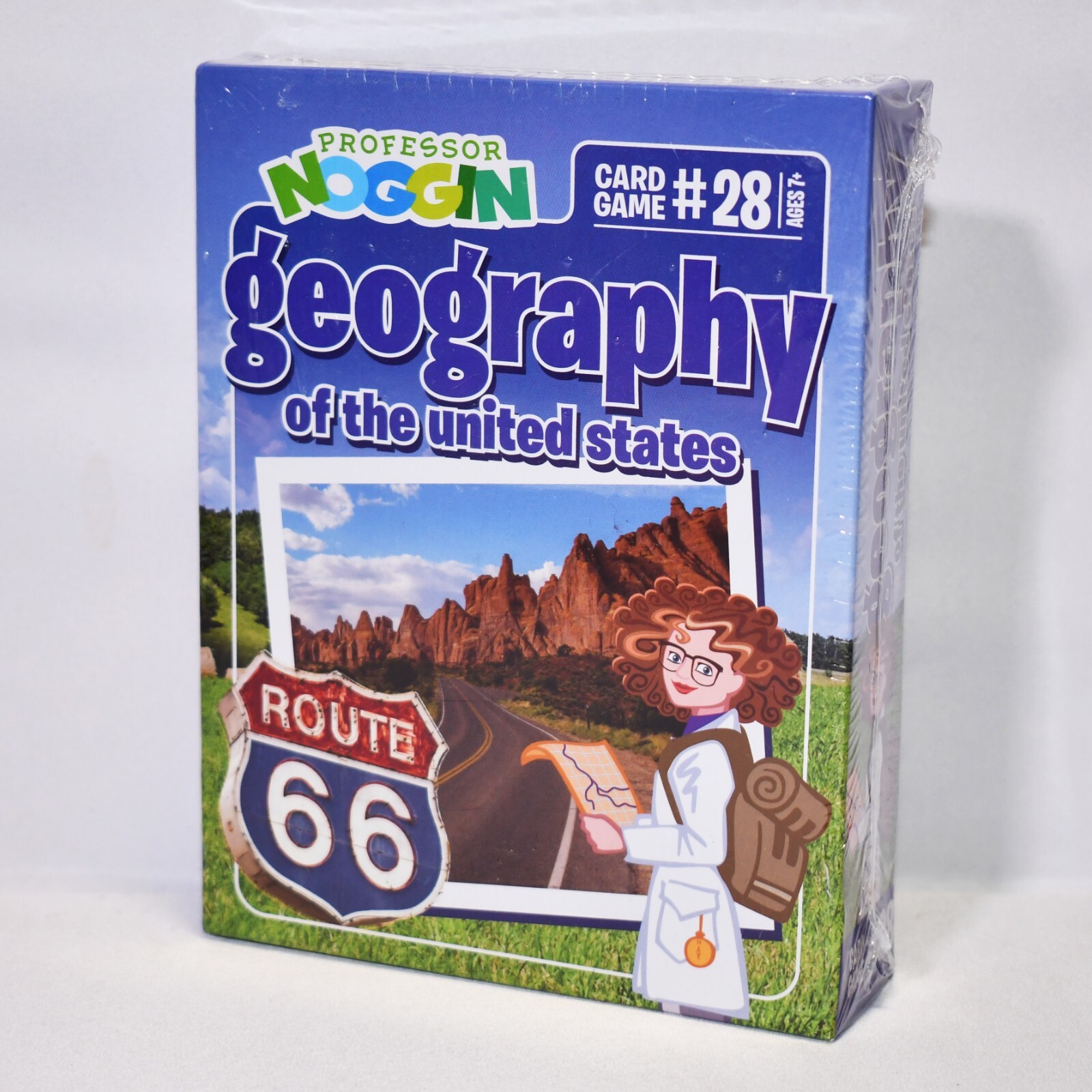 Professor Noggins Geography of the United States Card Game #28 0225!!!