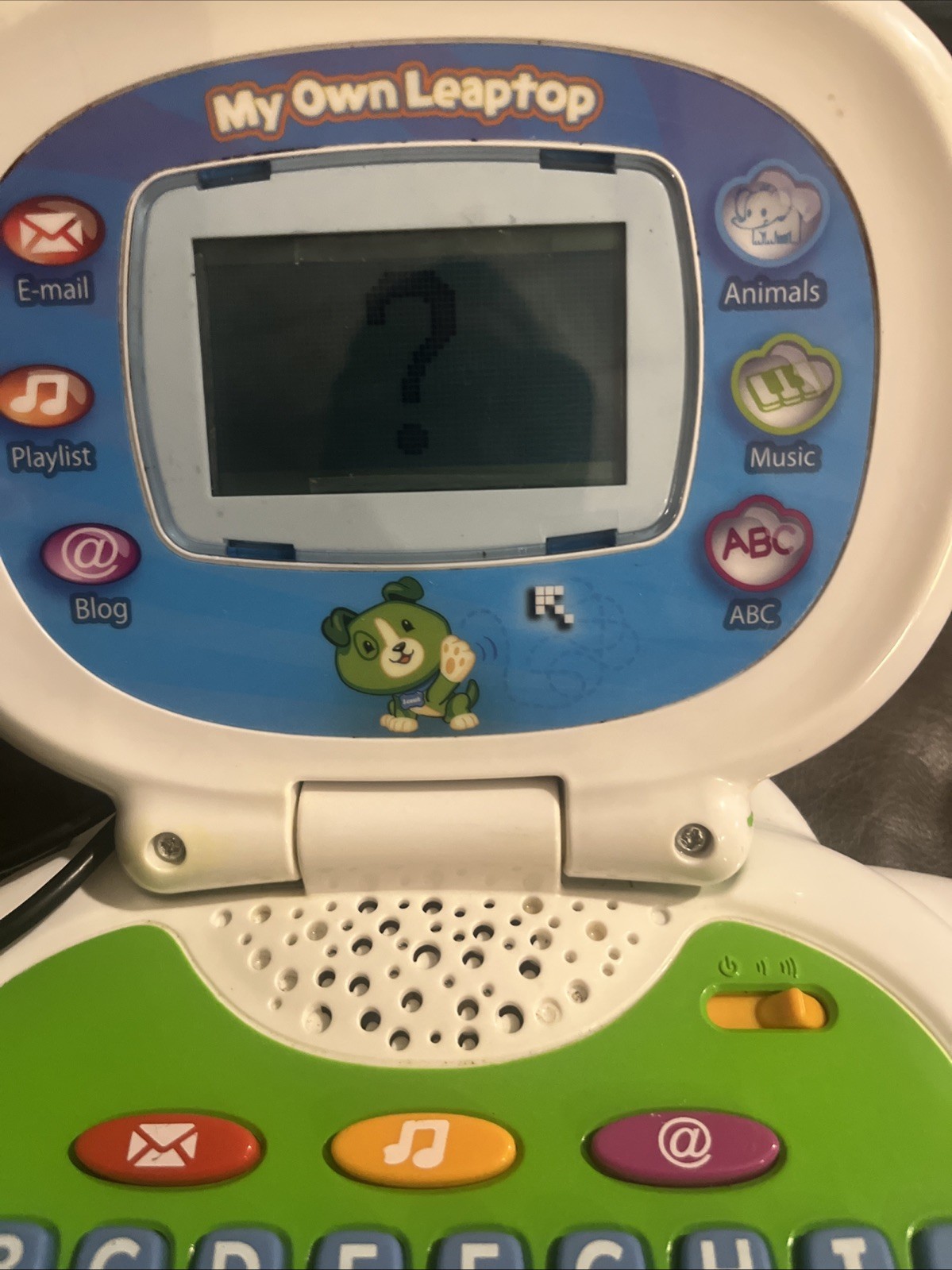 Leapfrog My Own LeapTop Laptop Tested Works Great Green Includes USB See Pics