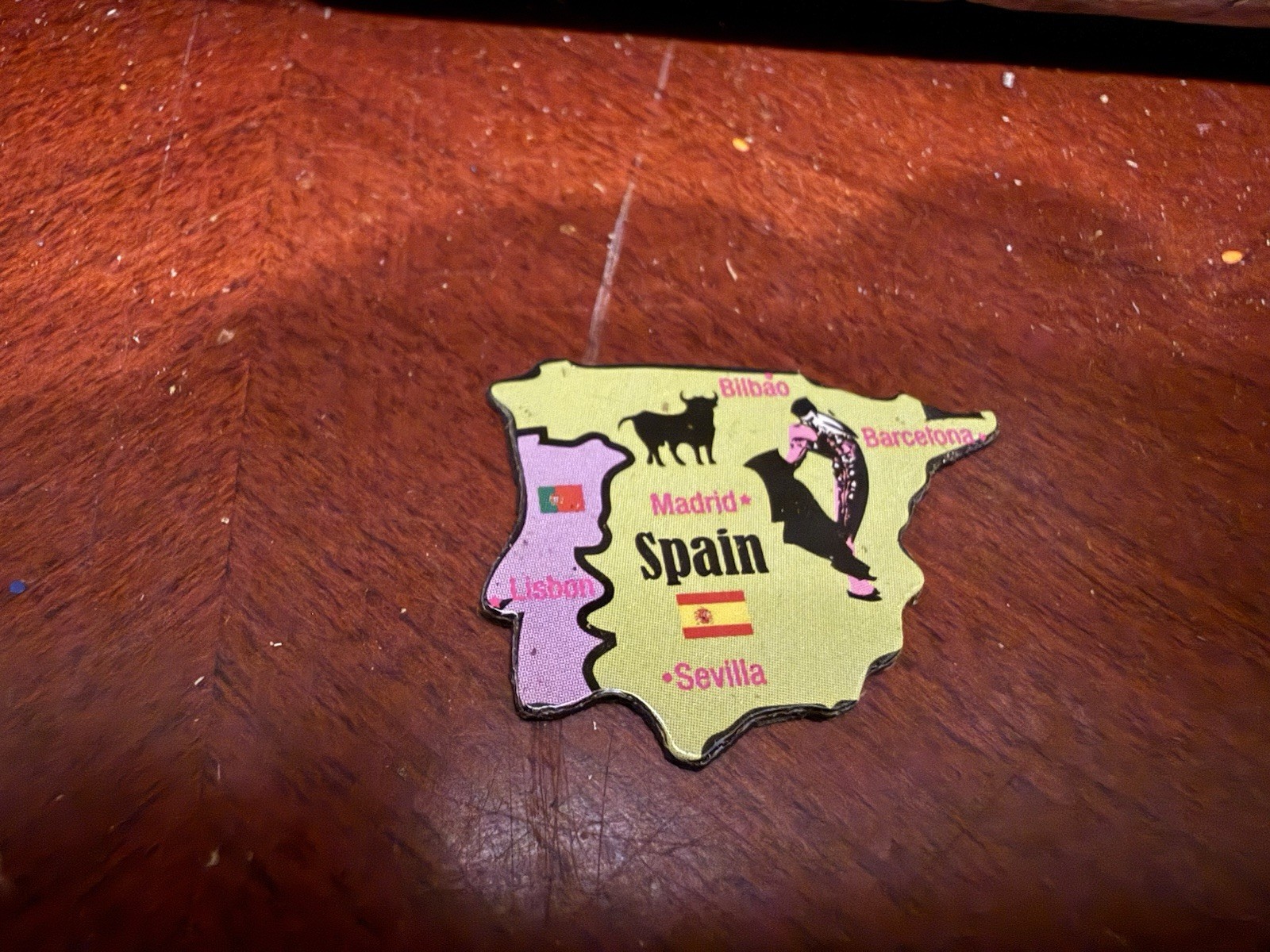 Ata-Boy Magnetic World Map Play-n-Learn Spain
