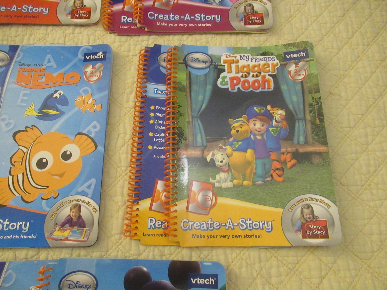 Disney VTech Create-A-Story Collection (Tested & Works!)