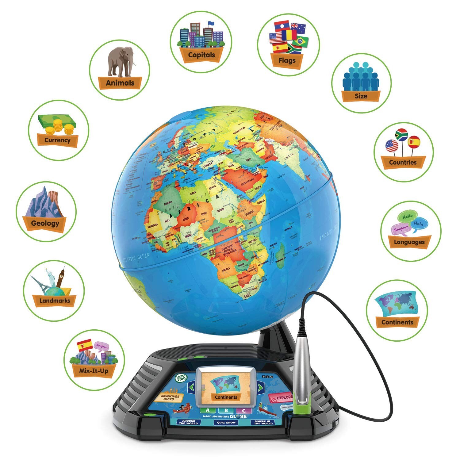 LeapFrog Magic Adventures Globe Standard Packaging