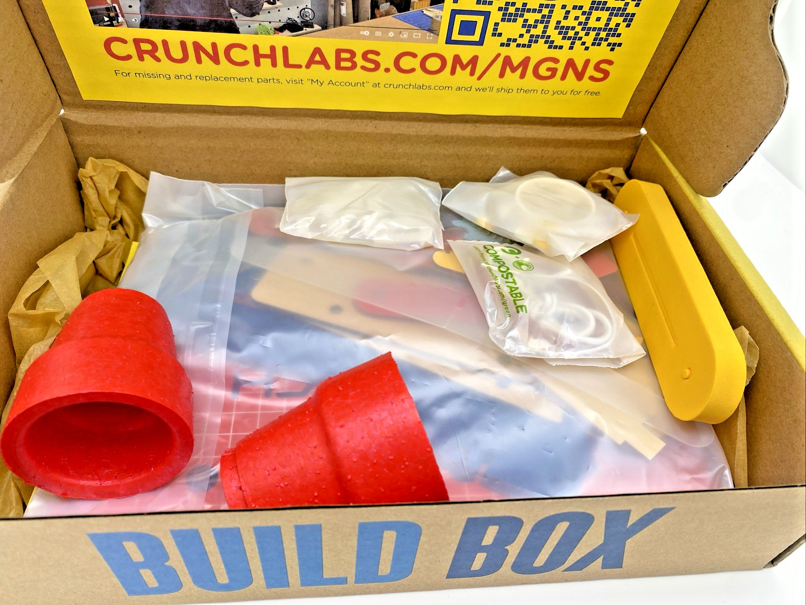 Crunch Labs Magnus Flyer STEM Kit Mark Rober Building Box