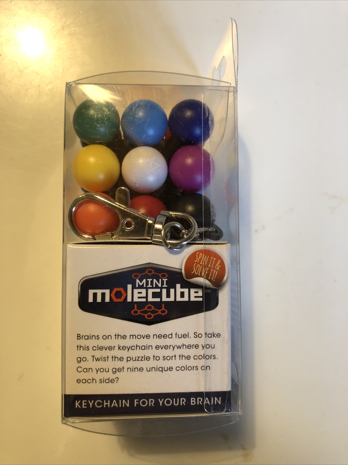 Mini Mefferts Keychain Mini Molecube Puzzle 06866