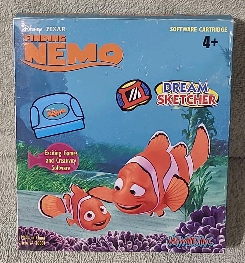 Disney Pixar Finding Nemo Dream Sketcher Game Cartridge *New*