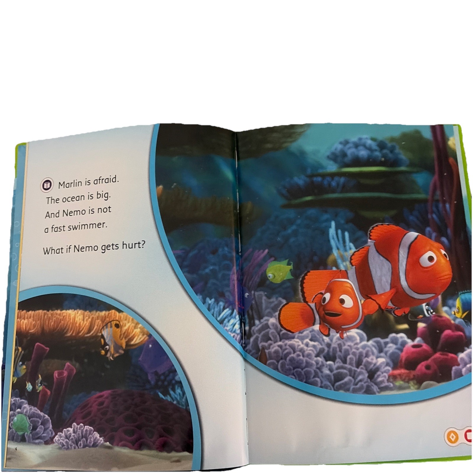 LeapFrog Tag Pen LeapReader book Disney Pixar’s FINDING NEMO: LOST AND FOUND 106