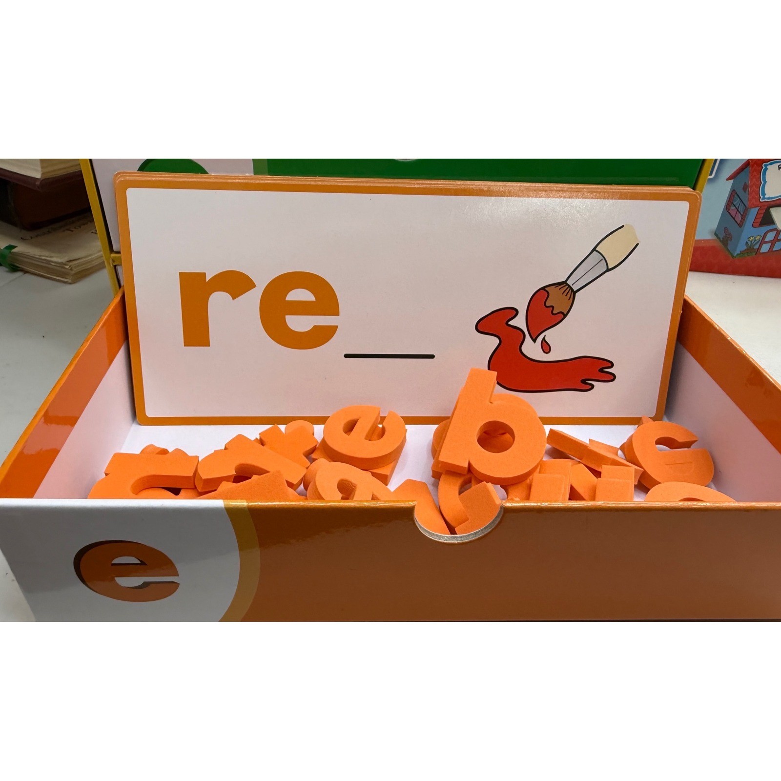 Lakeshore Simple Words Learning Kit CVC Phonics Drawer Complete