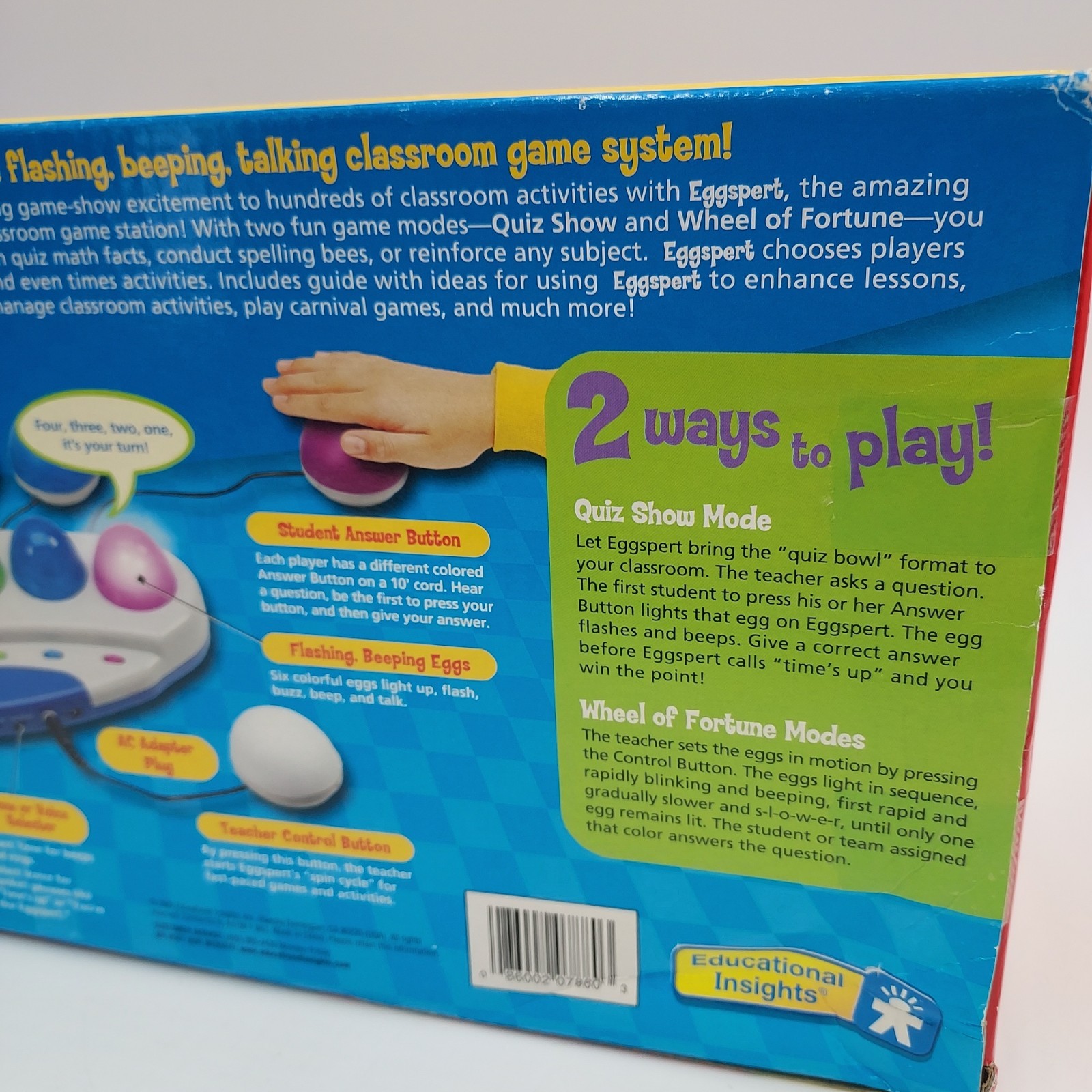 Eggspert Buzzer Game EI-7880 Teacher Quiz Game Educational Wired School