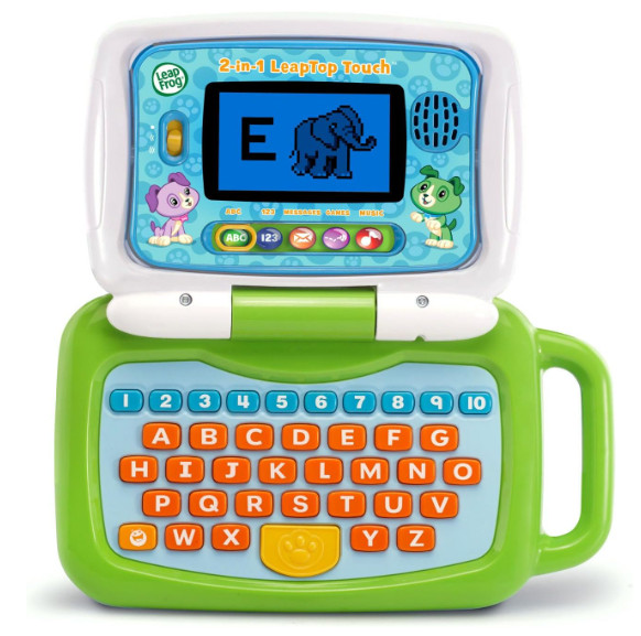 LeapFrog 2-in-1 LeapTop Touch, Green (Used)