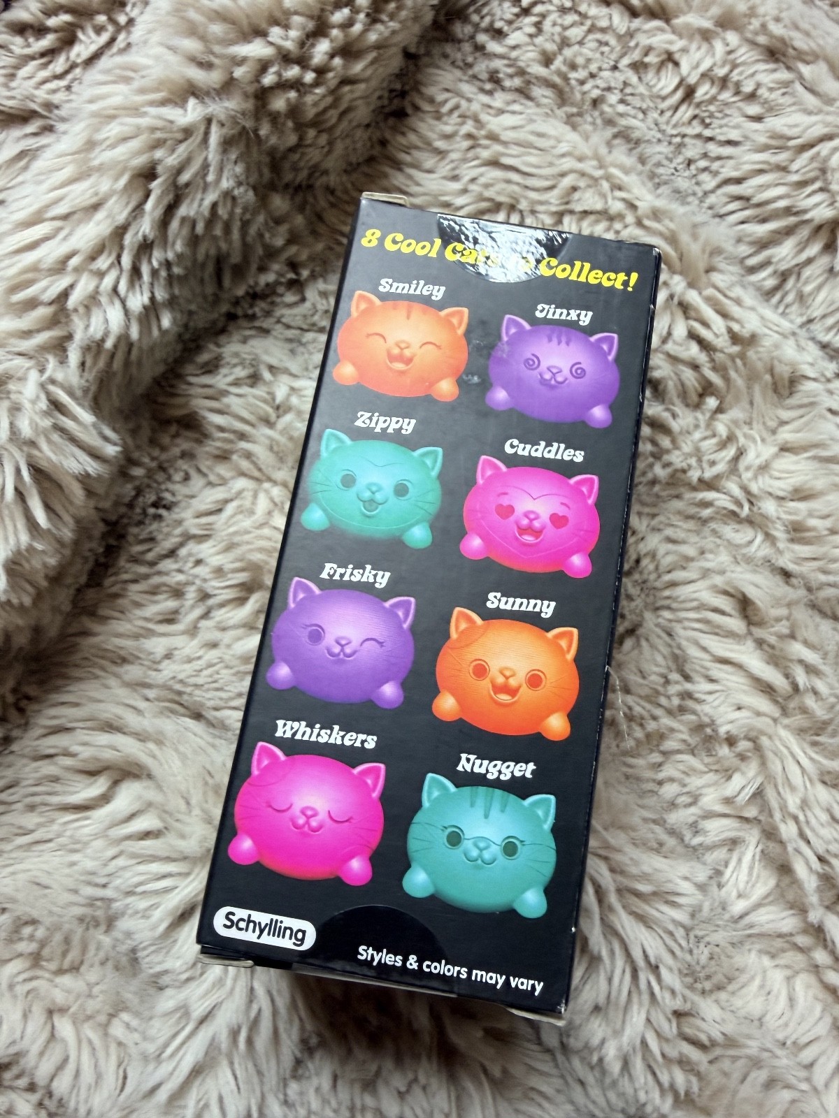 Schylling Teenie NeeDoh Cool Cats 3 pack random colors – NEW AUTHENTIC SQUISHY