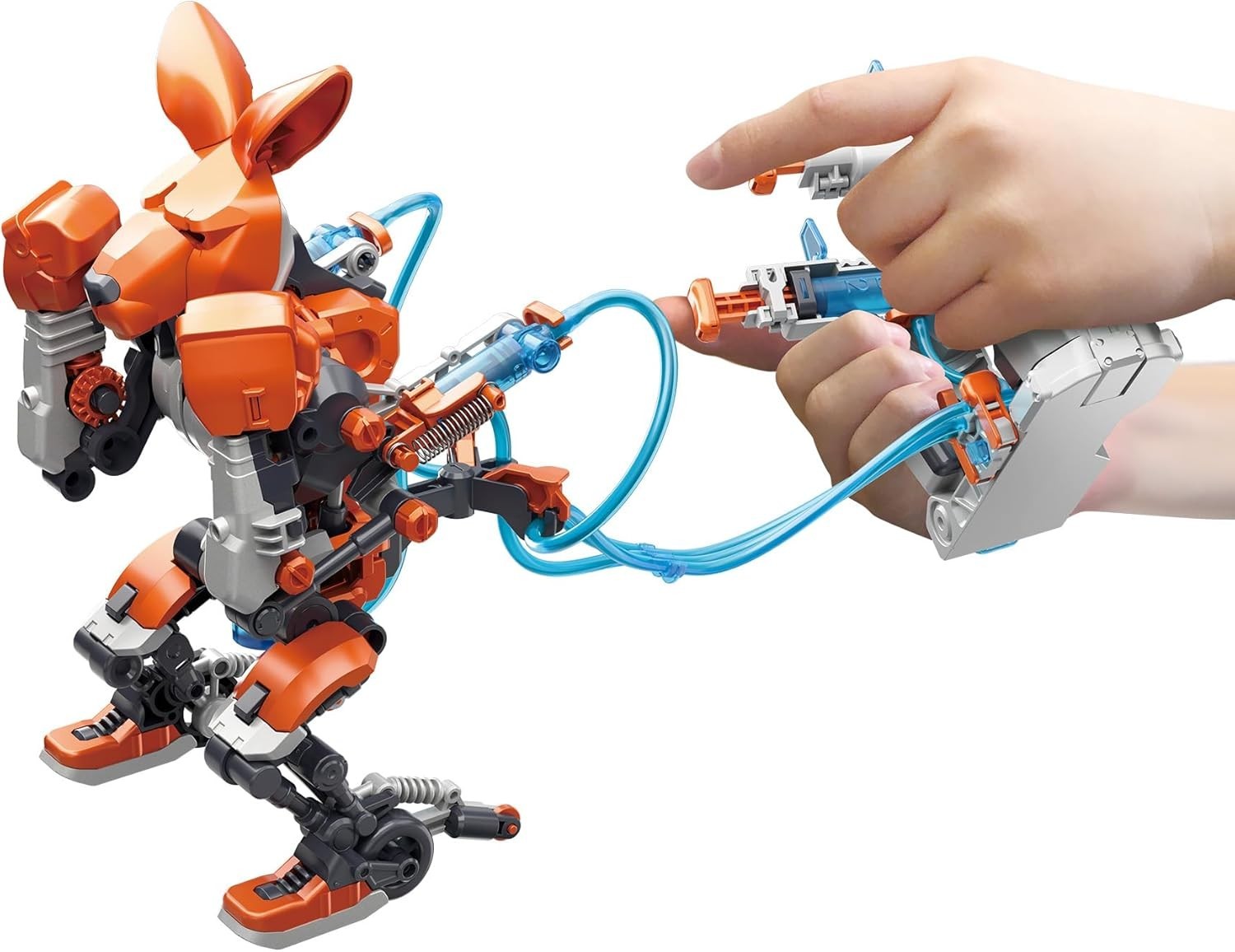 Build & Duel: Hydraulic Boxing Robots STEM Experiment Kit for Young Innovators!