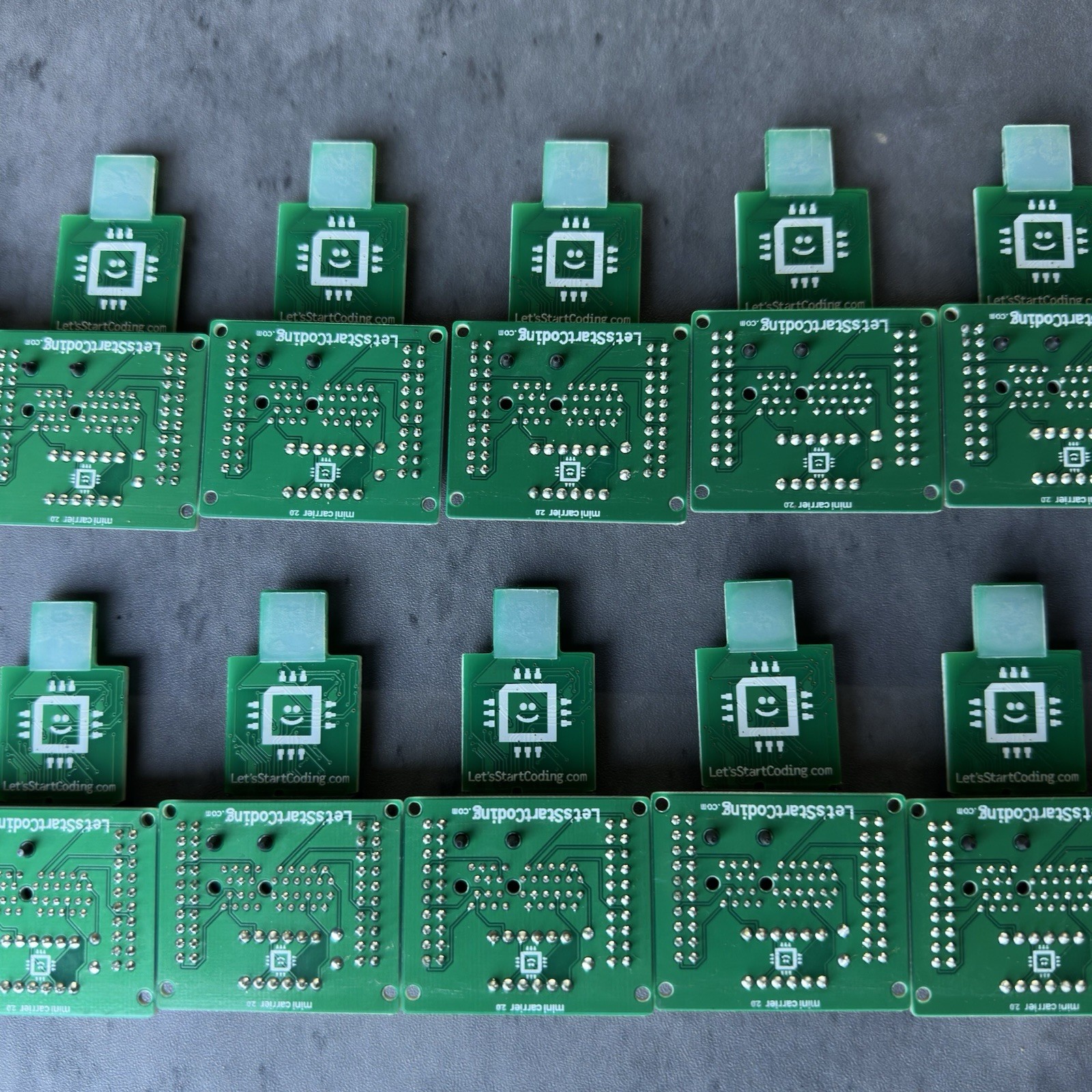 Lot of 16 Let’s Start Coding Maker Boards w/ Mini Carrier v2.0