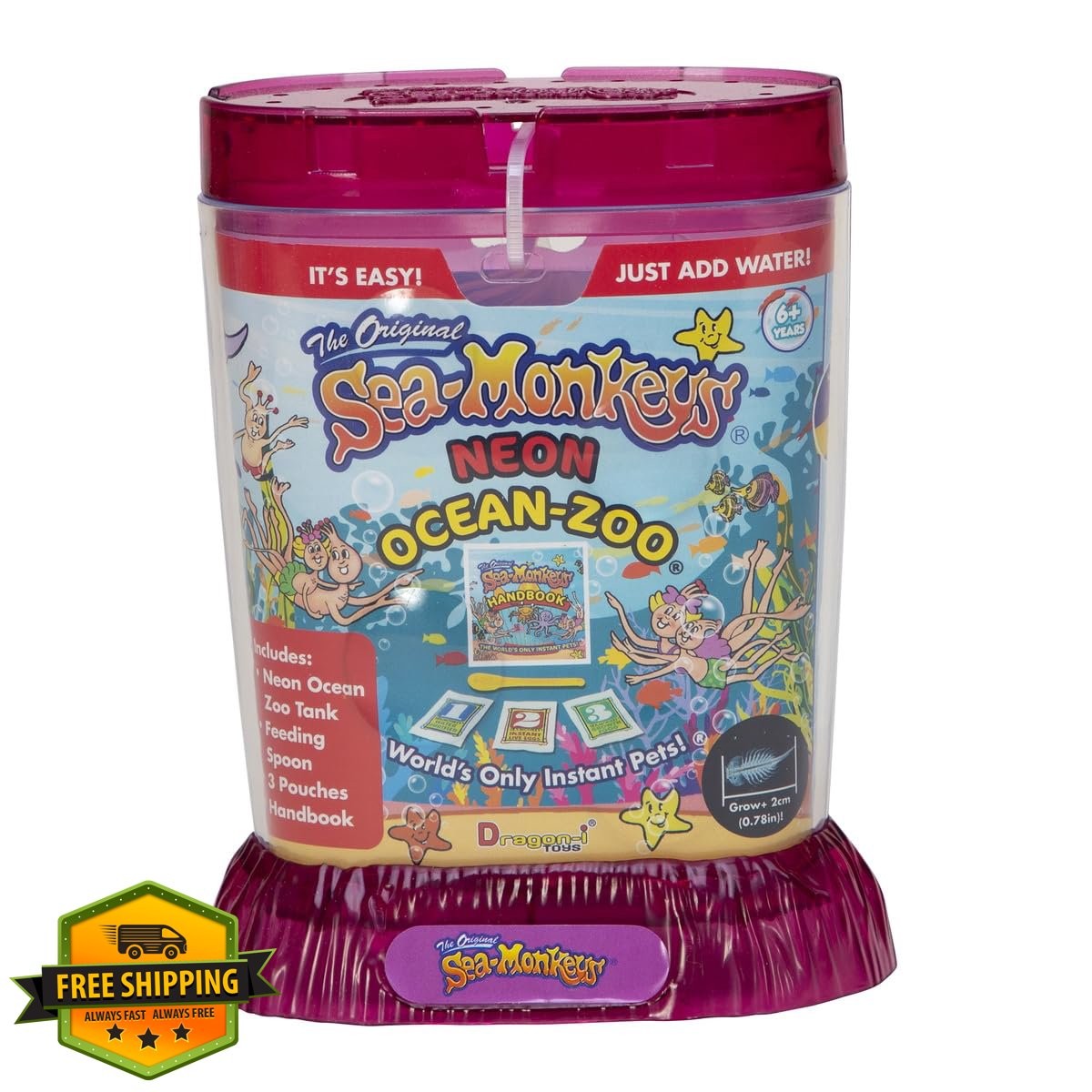 Sea-monkeys Ocean Zoo Neon Small