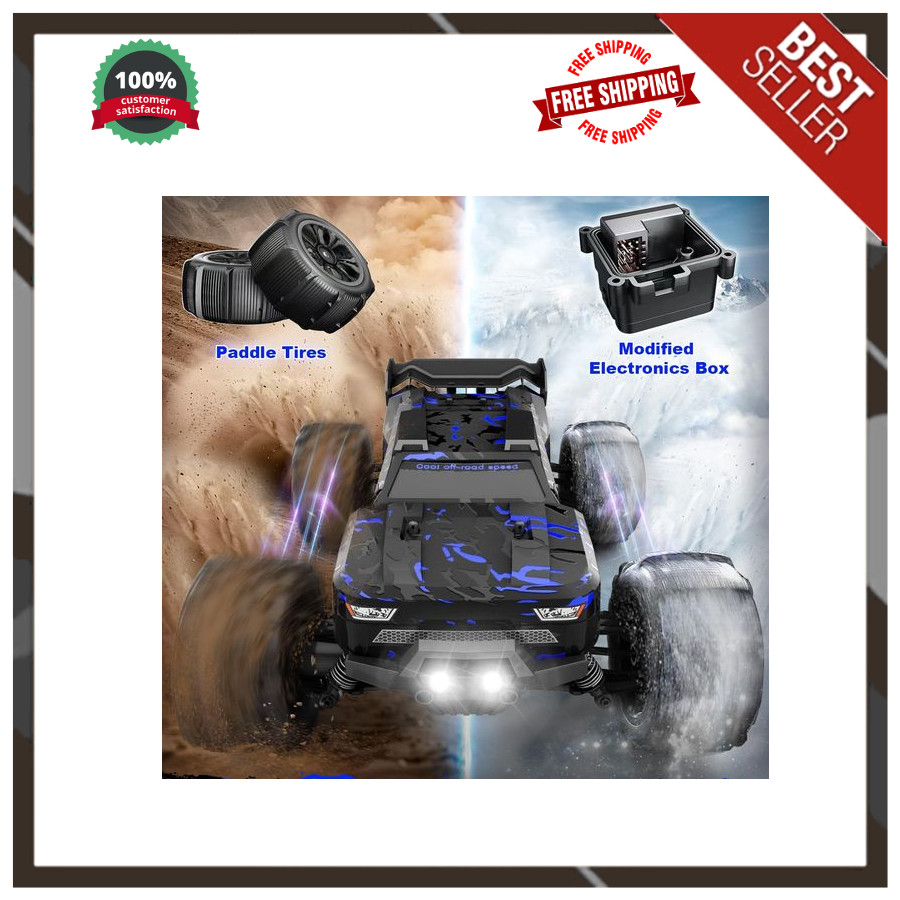 1/14 Brushless RC Cars for Adults Fast 60+ mph, RC Trucks 4×4 Offroad