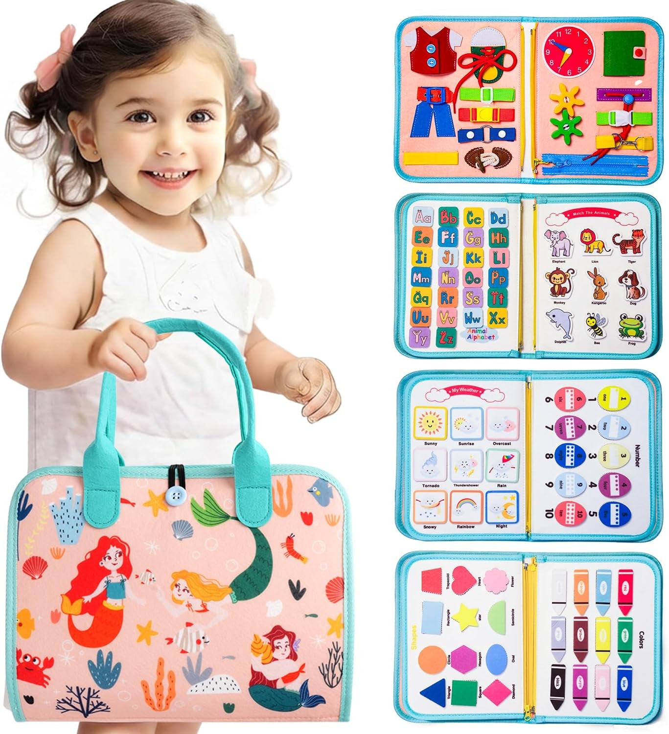 Board Montessori Toys for Toddlers 1-3 Year Old Educational. Teefrye awesome toy