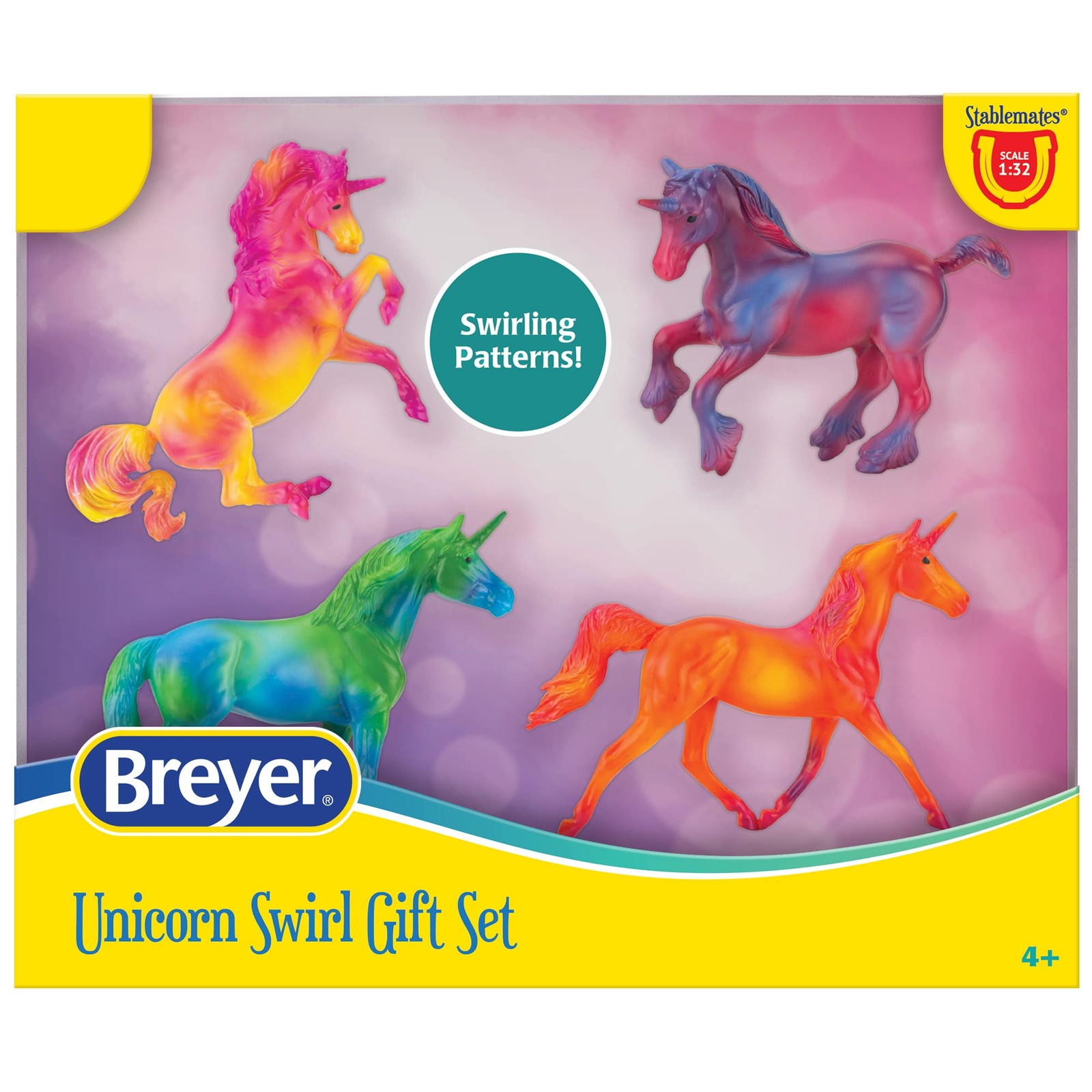 Stablemates Unicorn Swirl Gift Set 6912, Multicolor