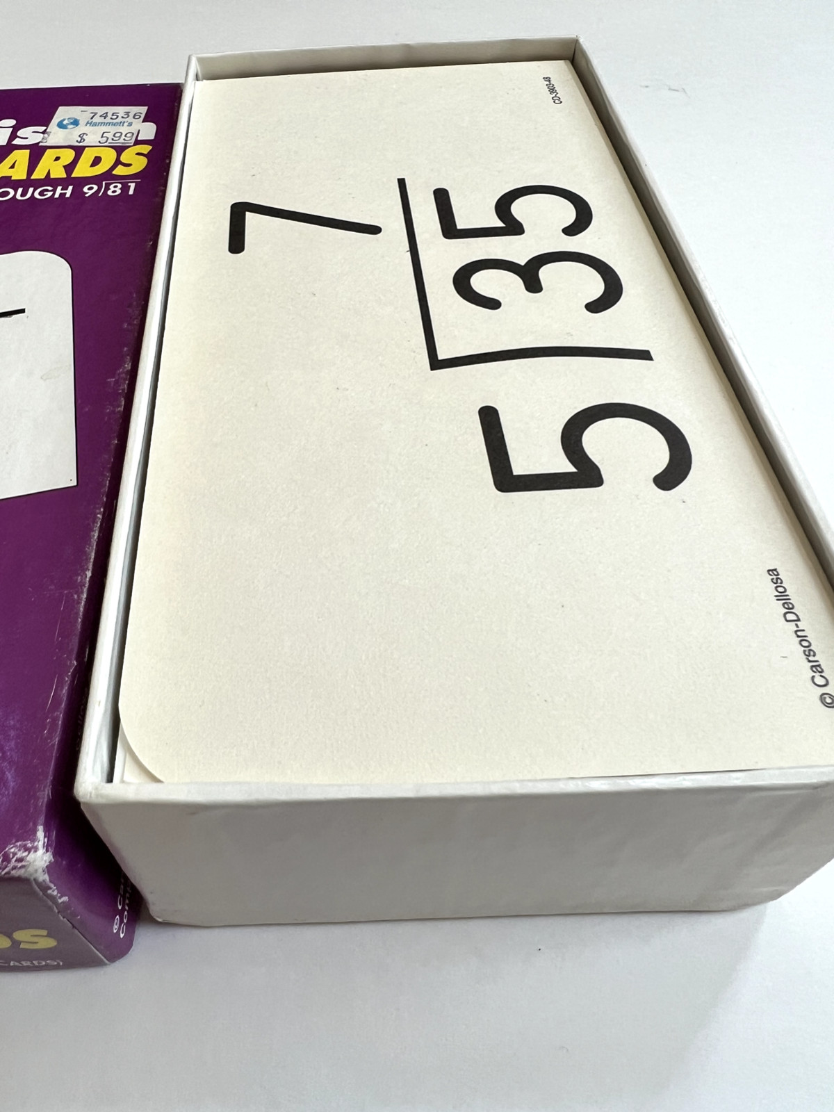 Division Flash Cards Game Ages 8 and up, Ships Fast!