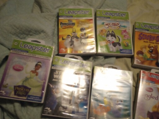 LeapFrog Leapster Learning Game Lot Star Wars And Finding Nemo Sealed