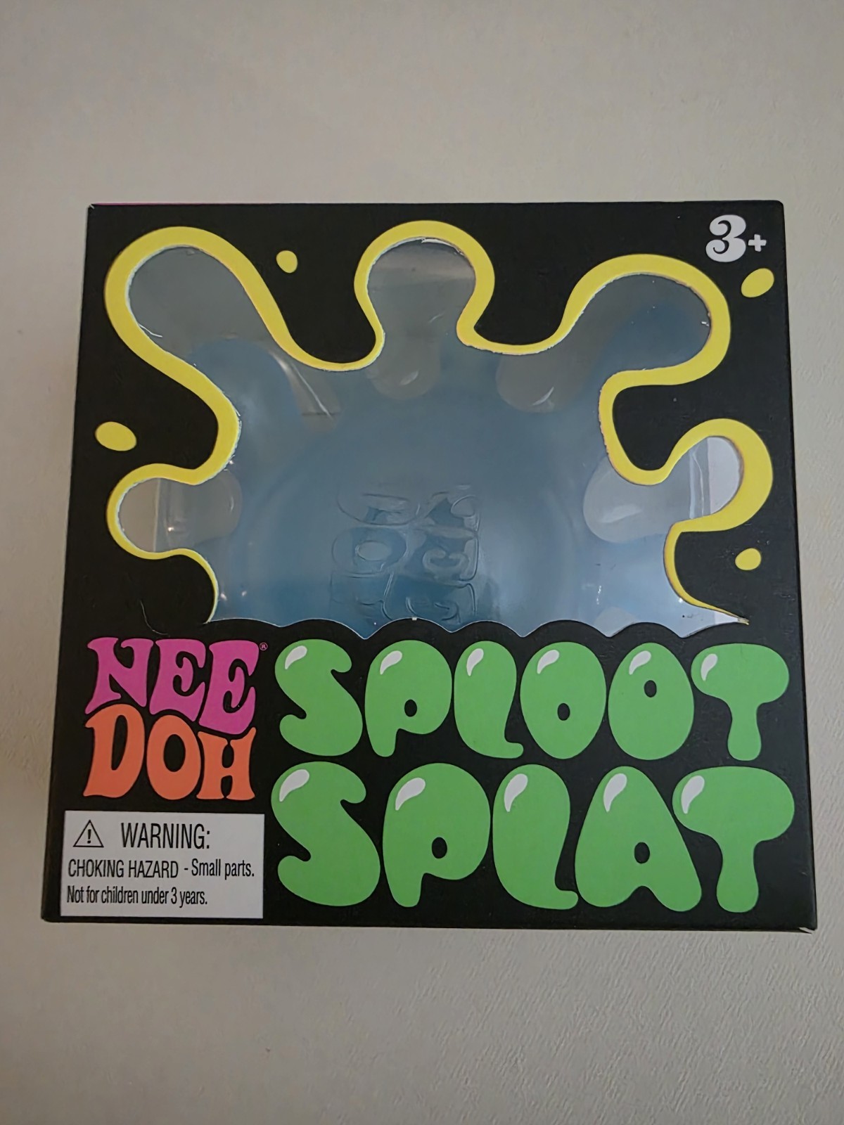 NEW 2026 NeeDoh SPLOOT SPLAT BLUE SQUISHY