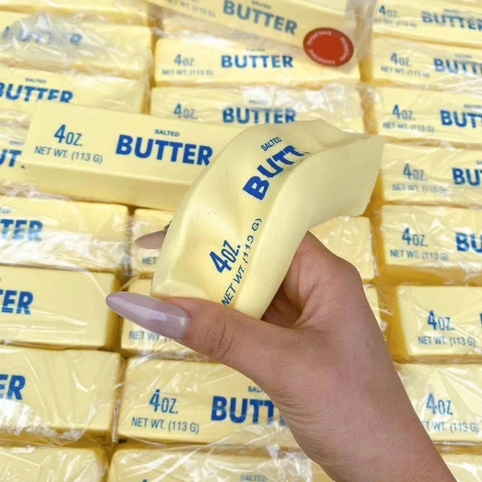 1pc Butter Stick Squishy Fidget Toy Soft Stress Relief ADHD Anxiety Squeeze TL