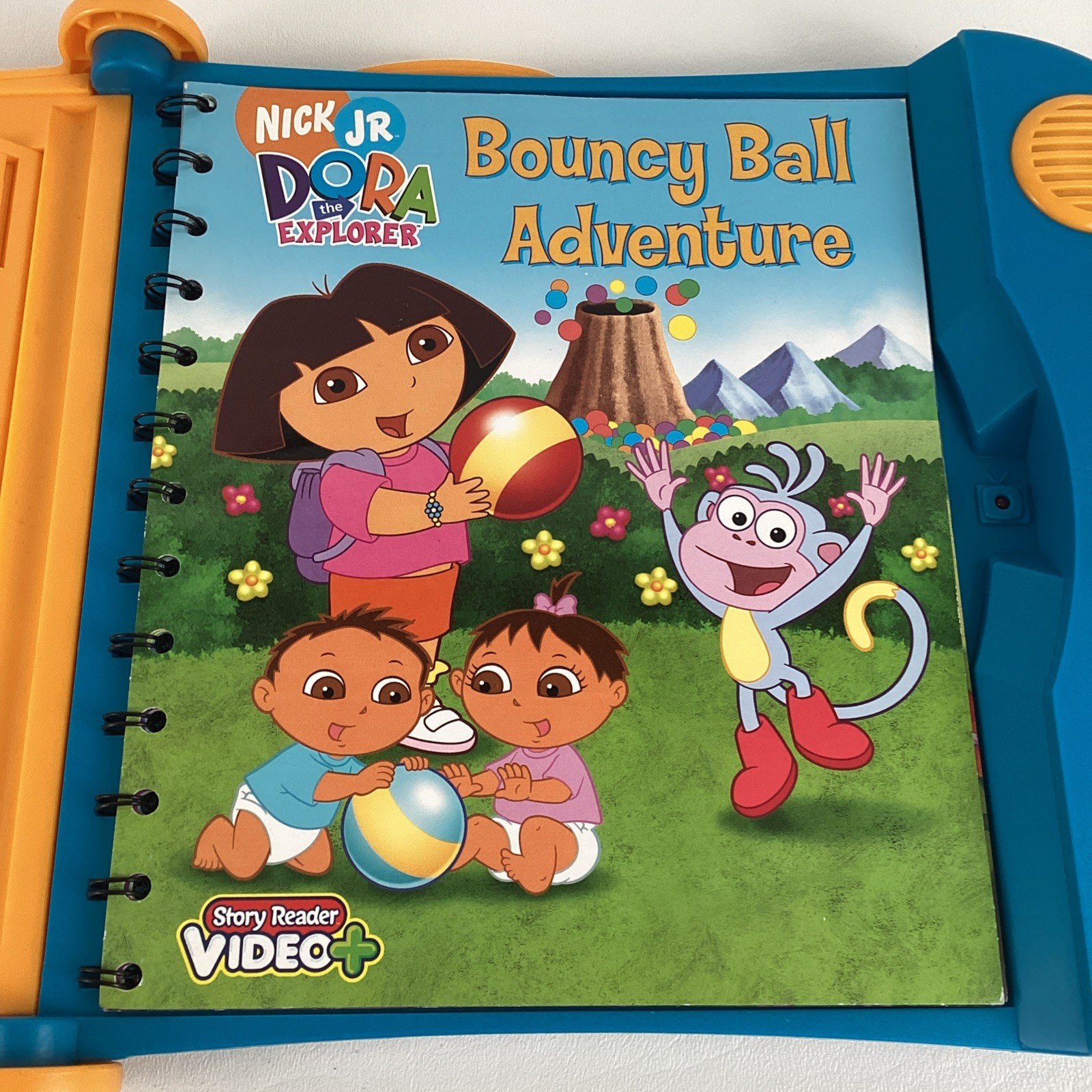 Story Reader Video Plus Learning System Dora Bouncing Ball Adventure Book 2006