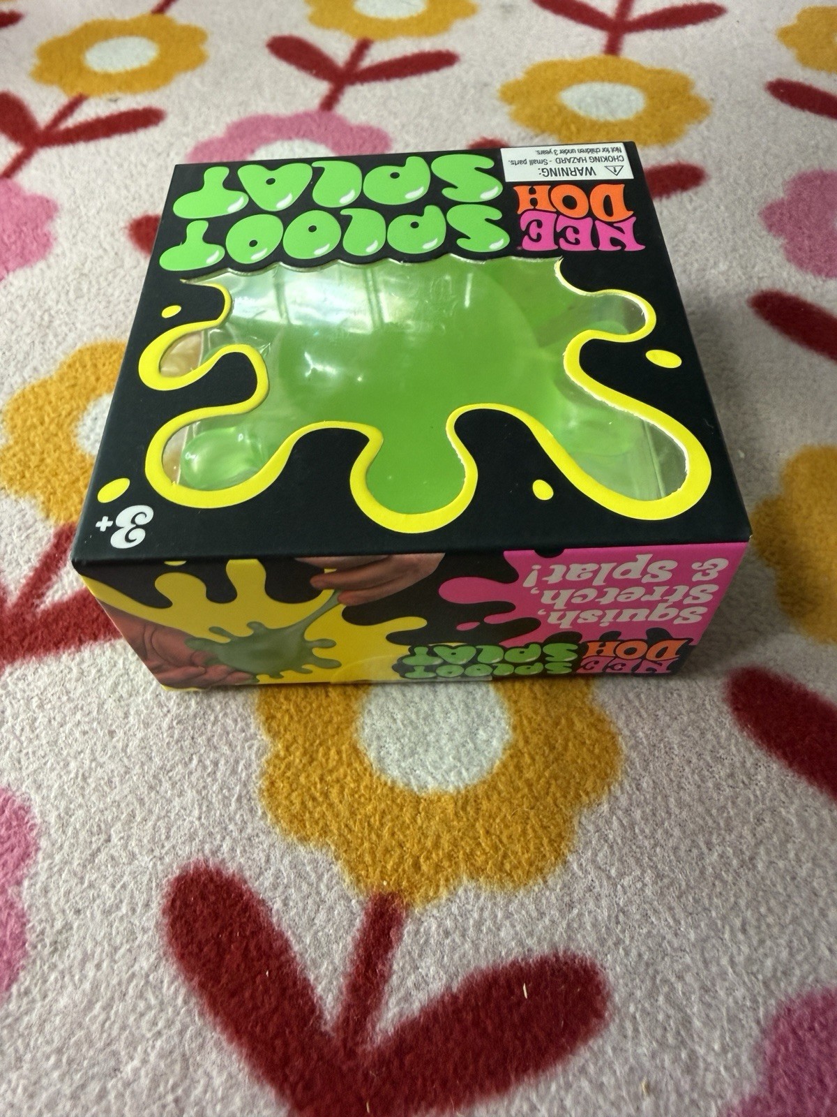 Green NeeDoh 💚 SPLOOT SPLAT Nee Doh Splatter Fidget Squishy 🚚Free Delivery