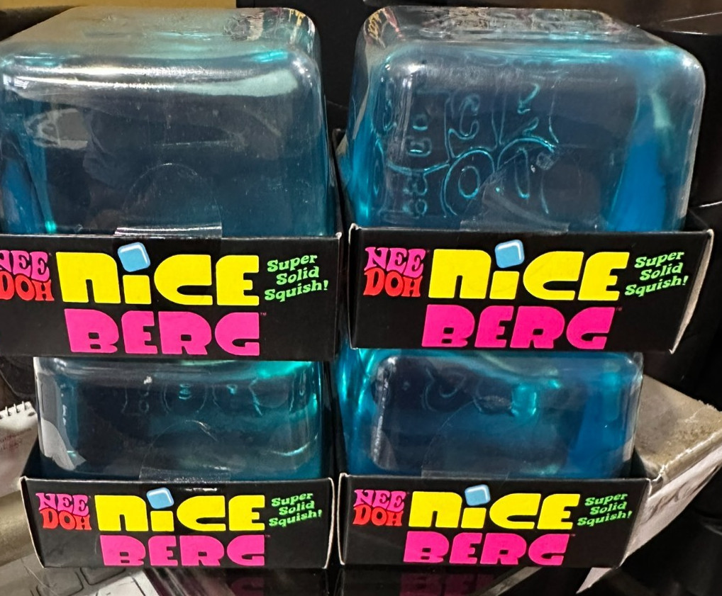 Schylling NeeDoh~ Nee Doh Nice Berg XL~ Lot of 4