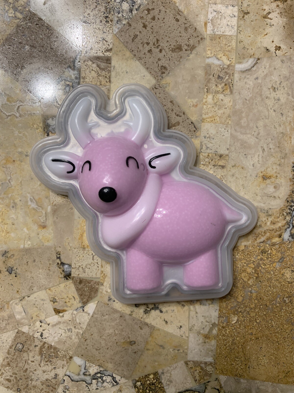 Pastel Pink Reindeer Party Favor Gift Toysmith Christmas Stocking Stuffer