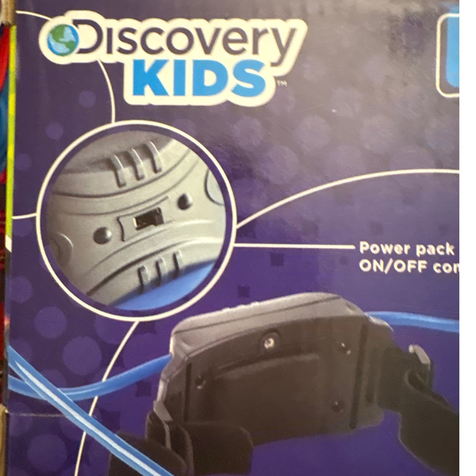 Discovery Kids Night Vision Spy Goggles Red LED Lights Retractable Scope Ages 8+