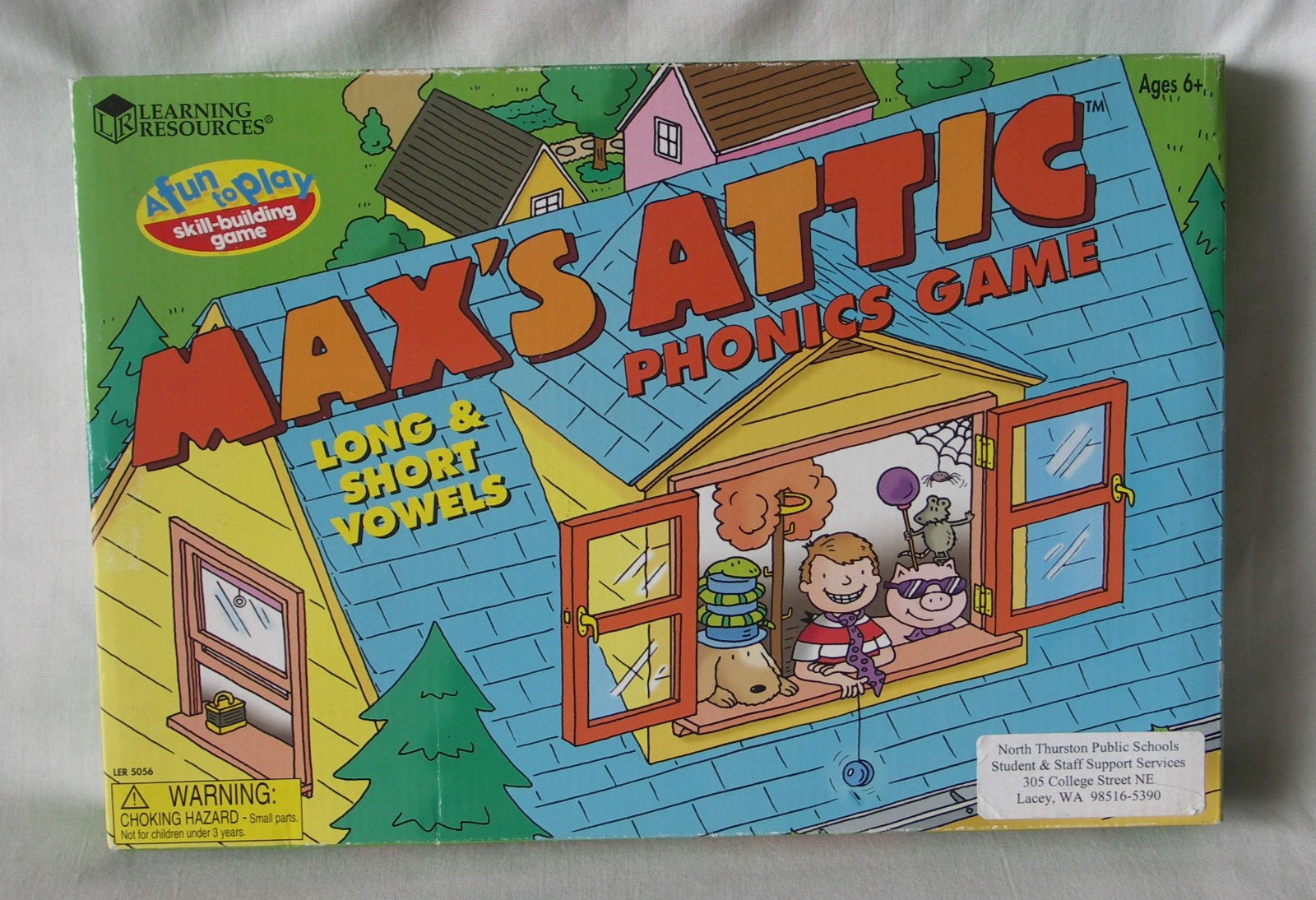 Max’s Attic Phonics Game Long & Short Vowels Learning Resources Complete