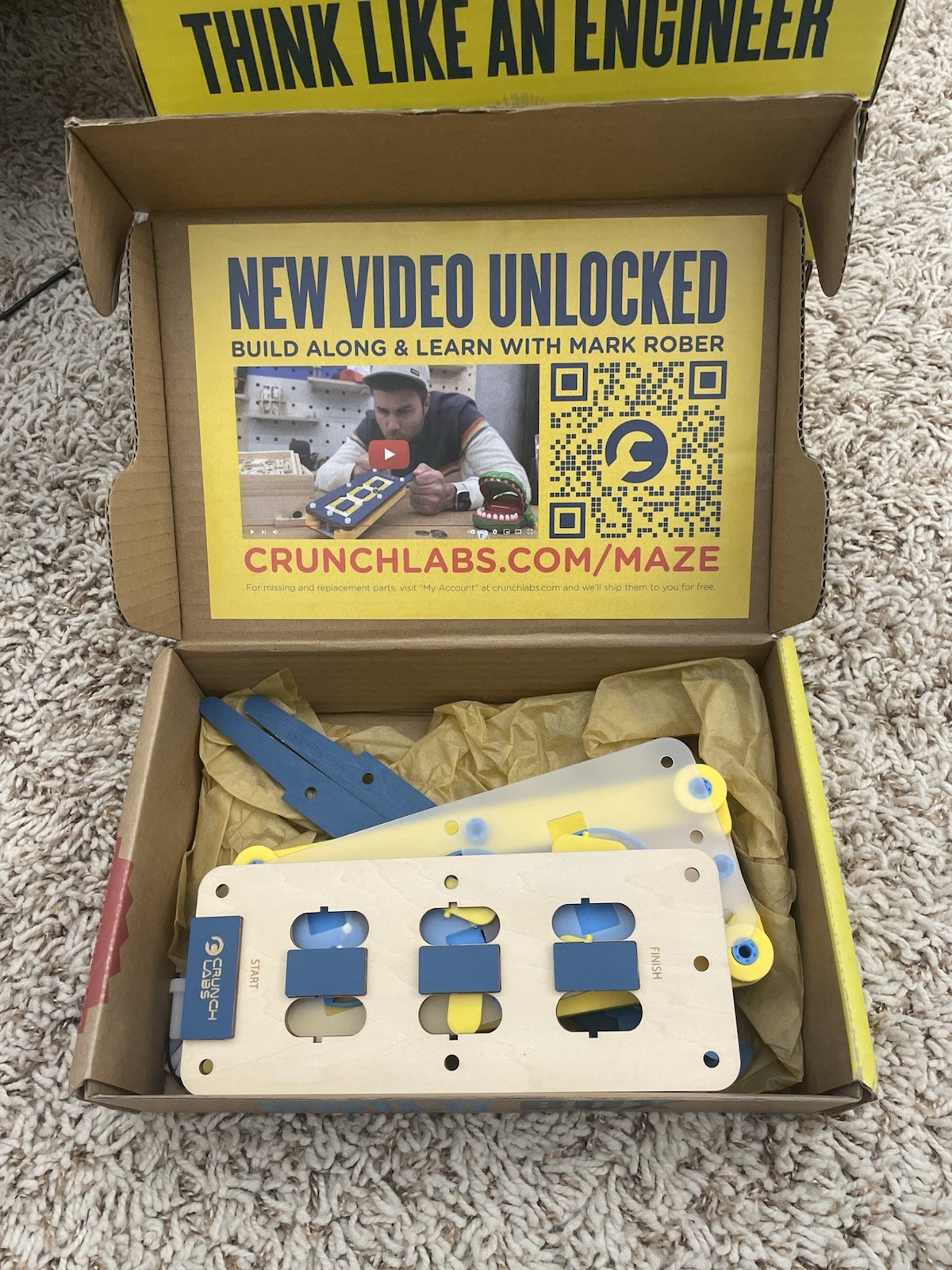 Pre-built – CrunchLabs Trap Door Maze Box 19 – READ DESCRIPTION