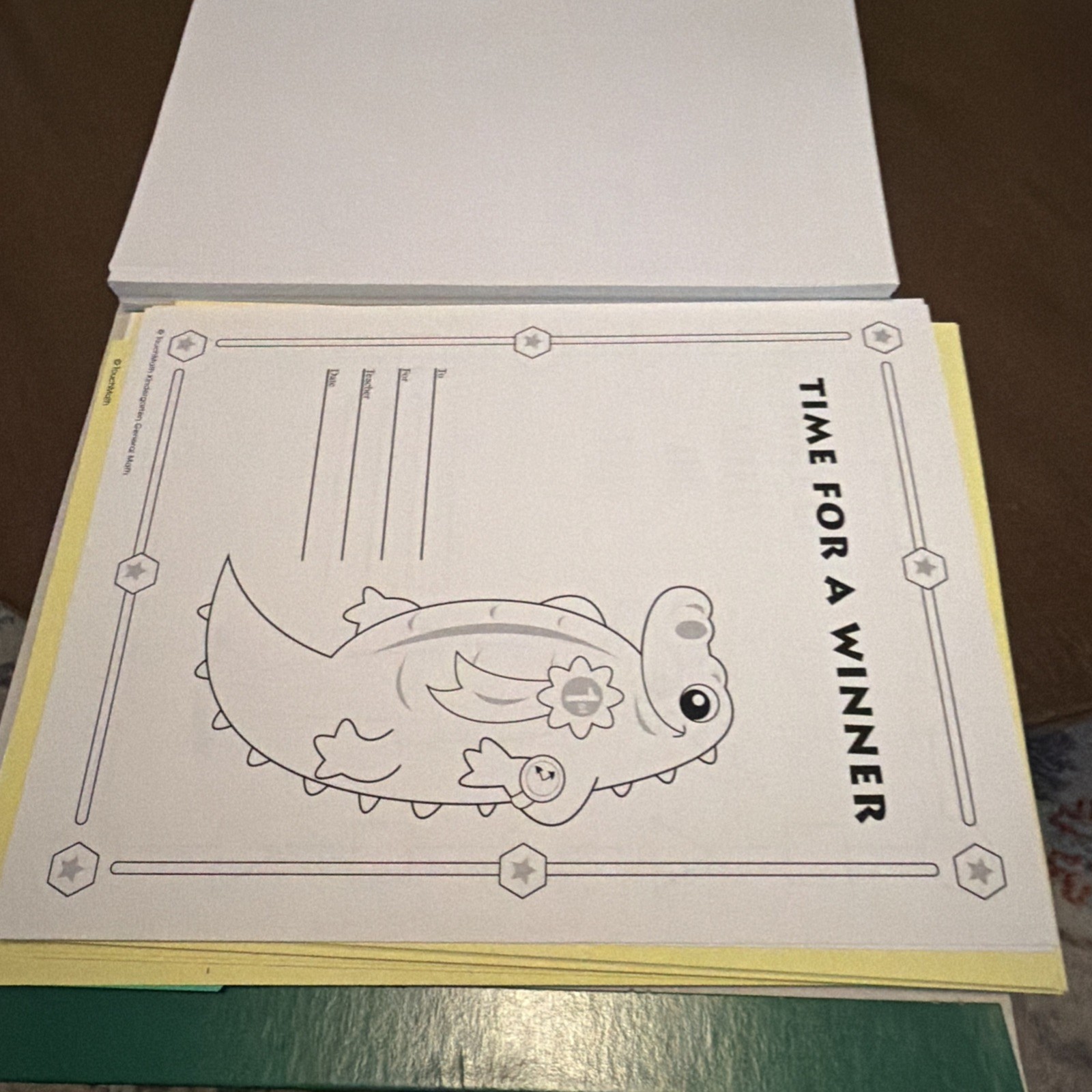 TouchMath – General Math Kindergarten – TM671 Complete – Copyright 2000