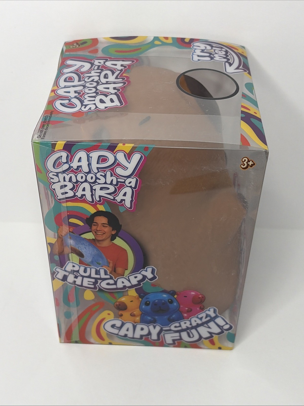 Ppnc Capy Smoosh-a Bara Capybara Squishy Squeeze Toy BROWN