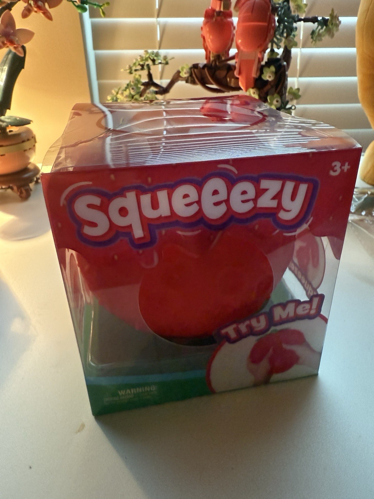 RARE x5 Sunnyday Squeeezy LOT Squishy- Cherry, Corn, Duck, Hot Dog, Strawberry
