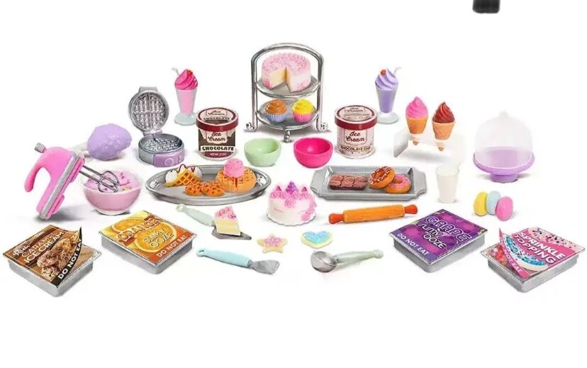 Totally Tiny Fun Sweet Treats Cafe Mini Food Play Set
