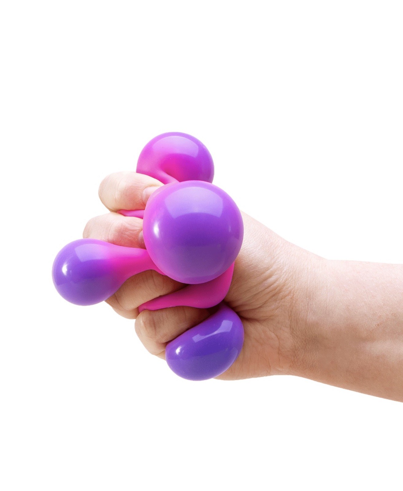 NeeDoh Set of 3 Color Change Cube (Pink, Blue, Yellow) Nee Doh Squishy Toy