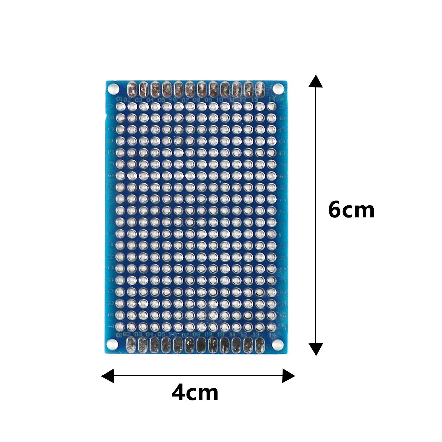 Enksagd 20 Pcs(4x6cm) Double Sided PCB Board Prototype Kit 20