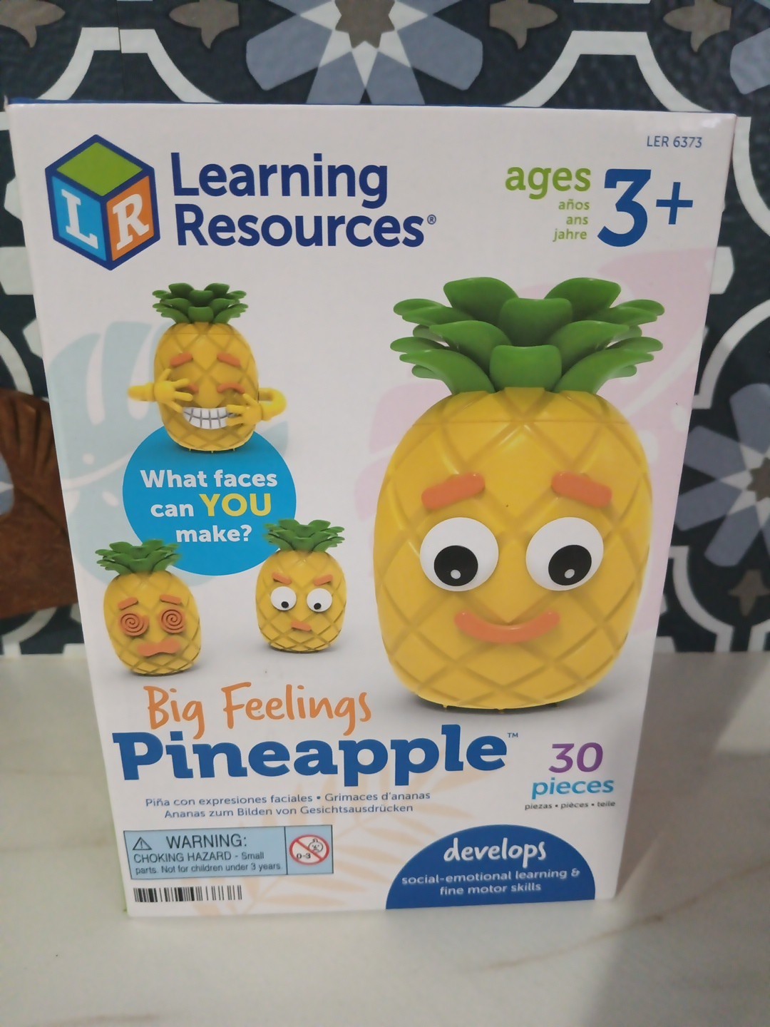 Learning Resources Big Feelings Pineapple Social Emotional Toy Creative Play Bod