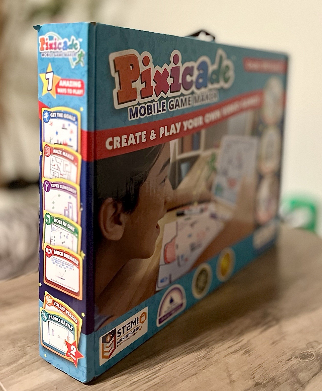 PIXICADE Mobile create 1200 VIDEO GAMES MAKER Education STEM Sealed STEAM