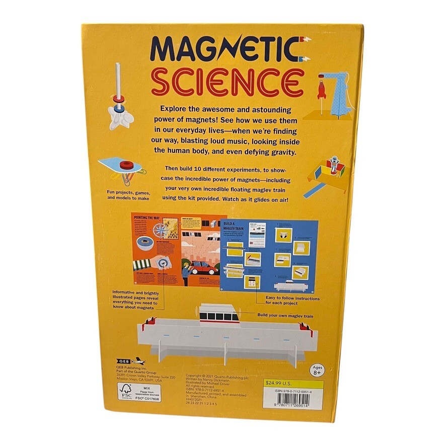 Magnetic Science Build A Working Maglev Train + 9 Magnetic Experiments 2021