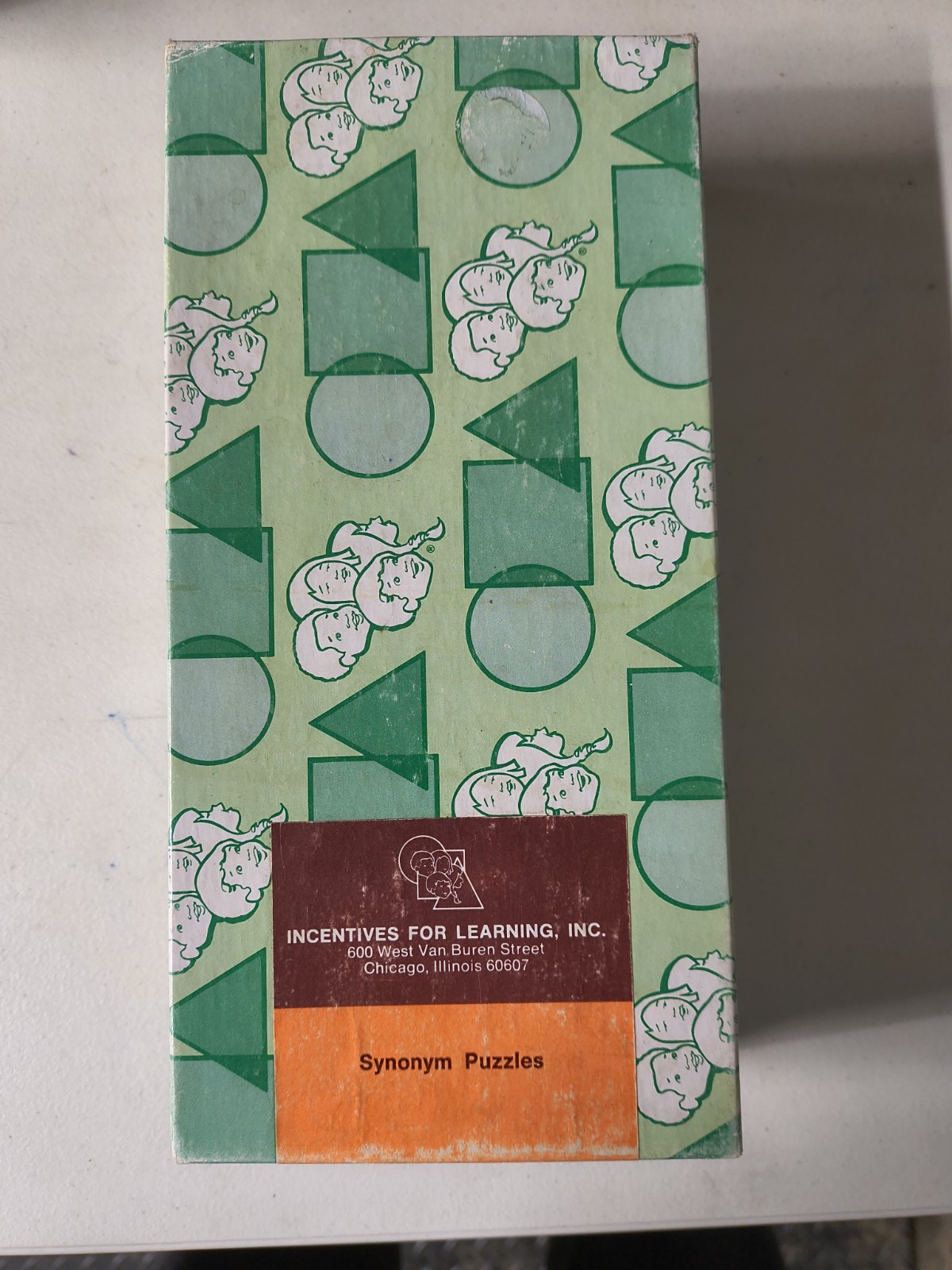 Incentives For Learning Box Set Of 48 Synonym Puzzles “Vintage 1979” No.178