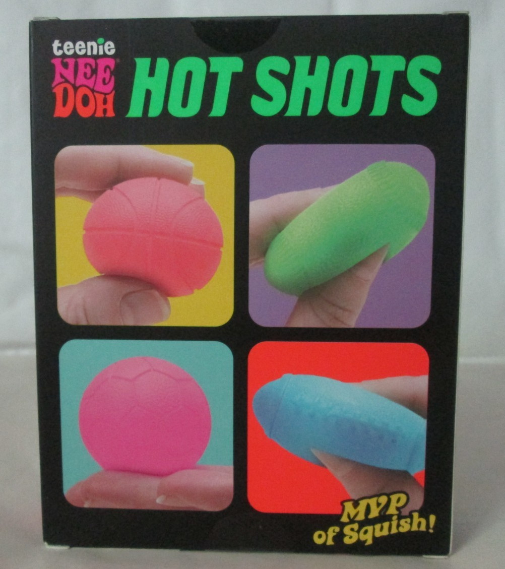 Needoh HOT SHOTS (Sports Themed) RARE *SEALED/UNOPENED*