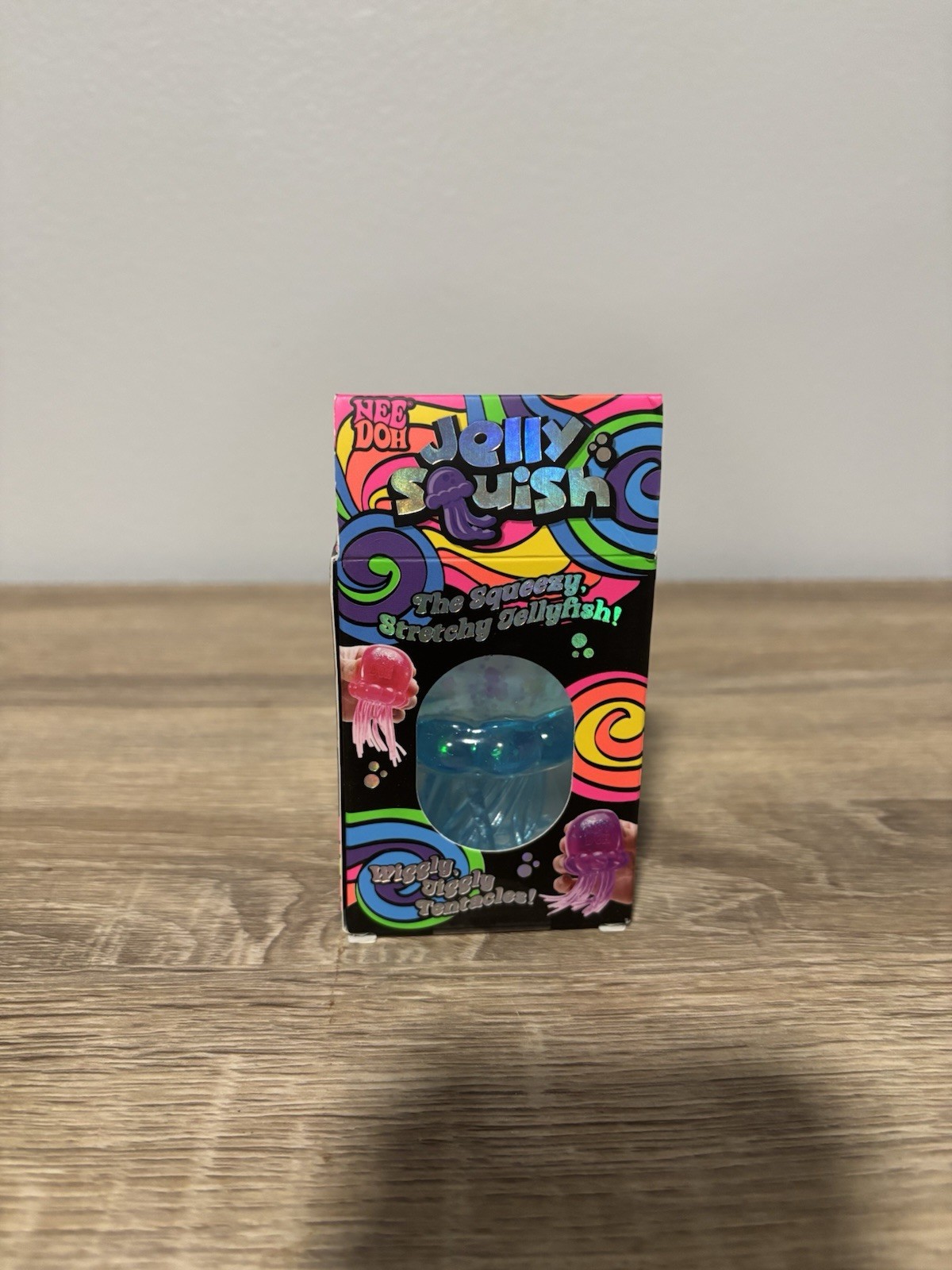 Authentic NeeDoh 💙 BLUE Jelly Squish Jellyfish Fidget Sensory Toy – US Seller