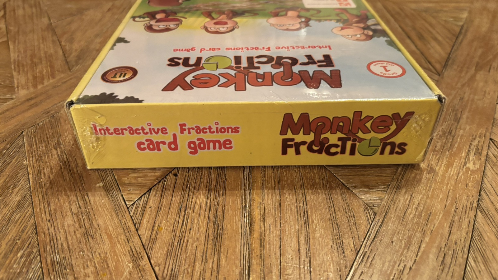 Monkey Fractions Interactive Fractions Game Grade 1&up Logic Roots..SEALED/NEW