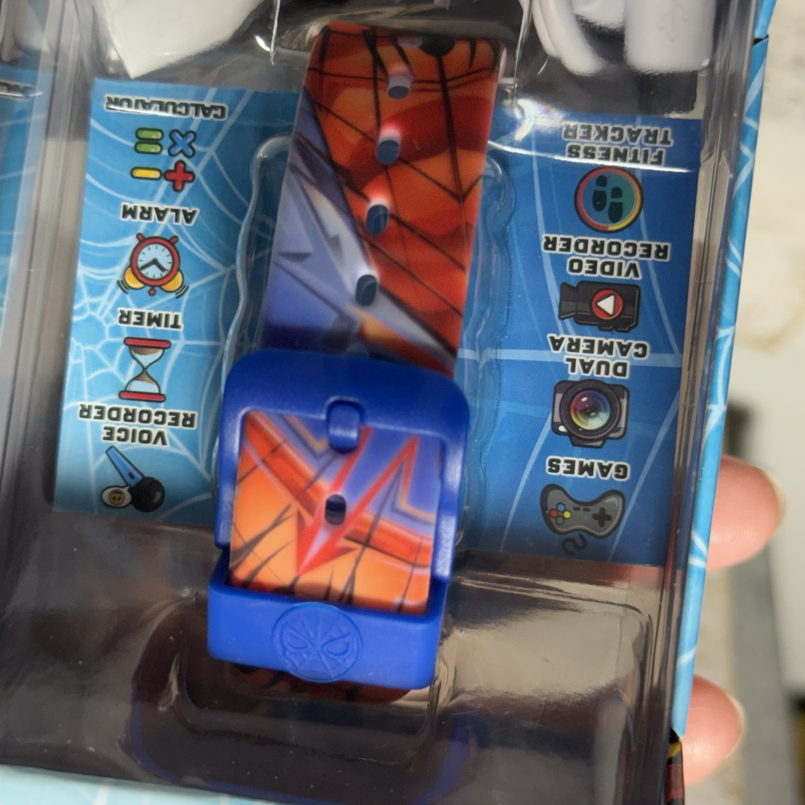 Marvel Spider-Man Smartwatch Touch Screen Interactive, 26 Games, Camera + MORE